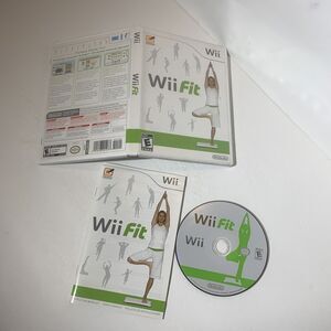 Wii Fit Video Game Complete (Nintendo Wii, 2009)